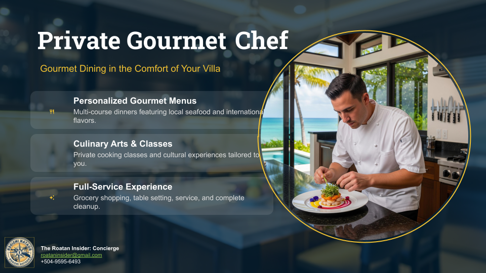 Private Gourmet Chef Service