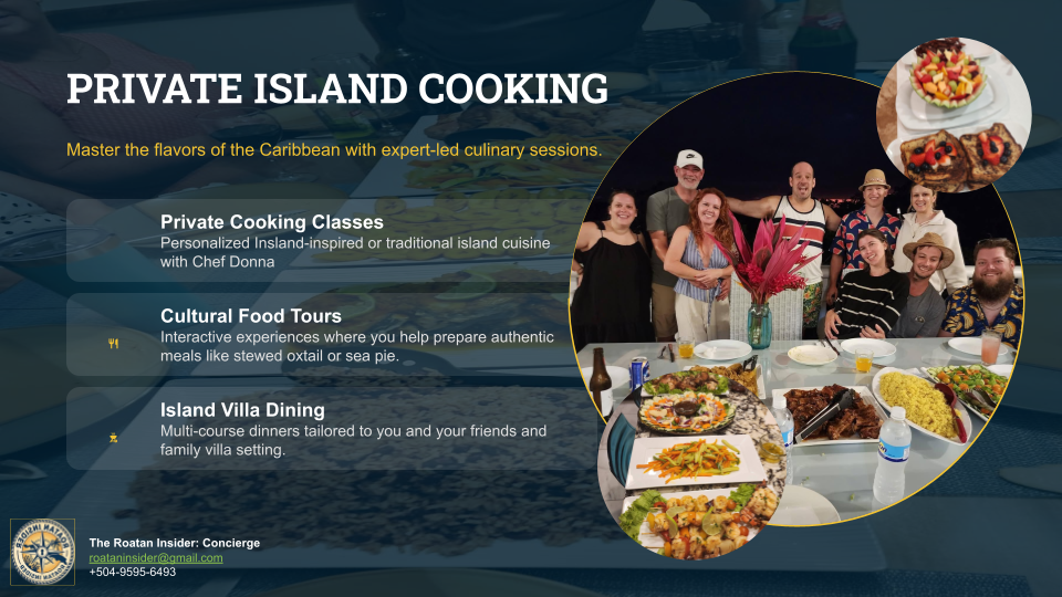 Private Island Cooking Experience