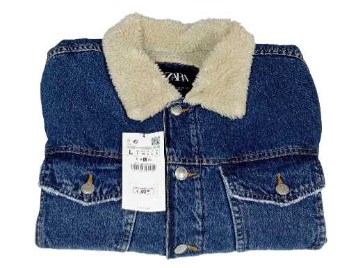 Veste en jean doublée