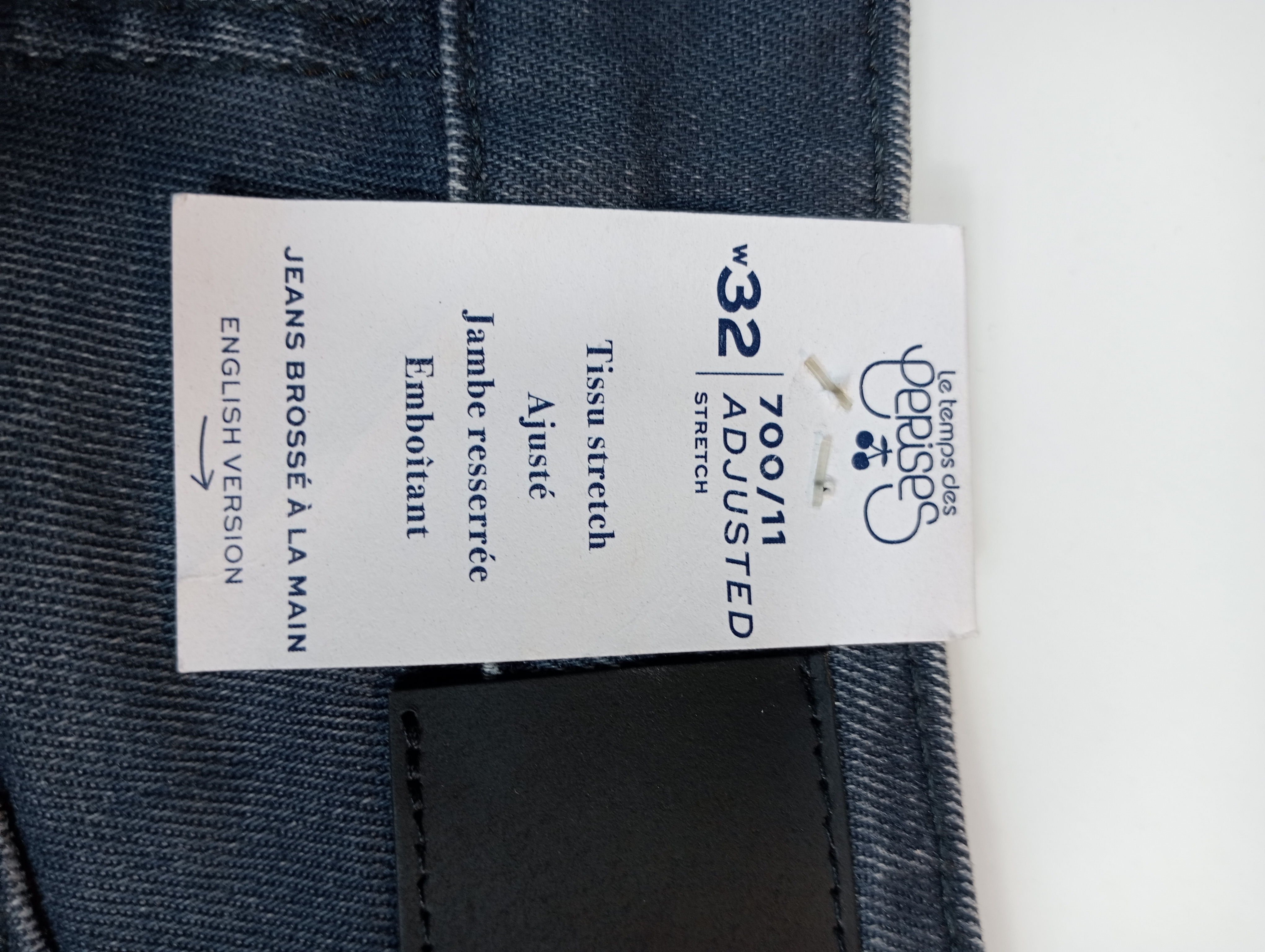 Jean Bleu/Gris ADJUSTED