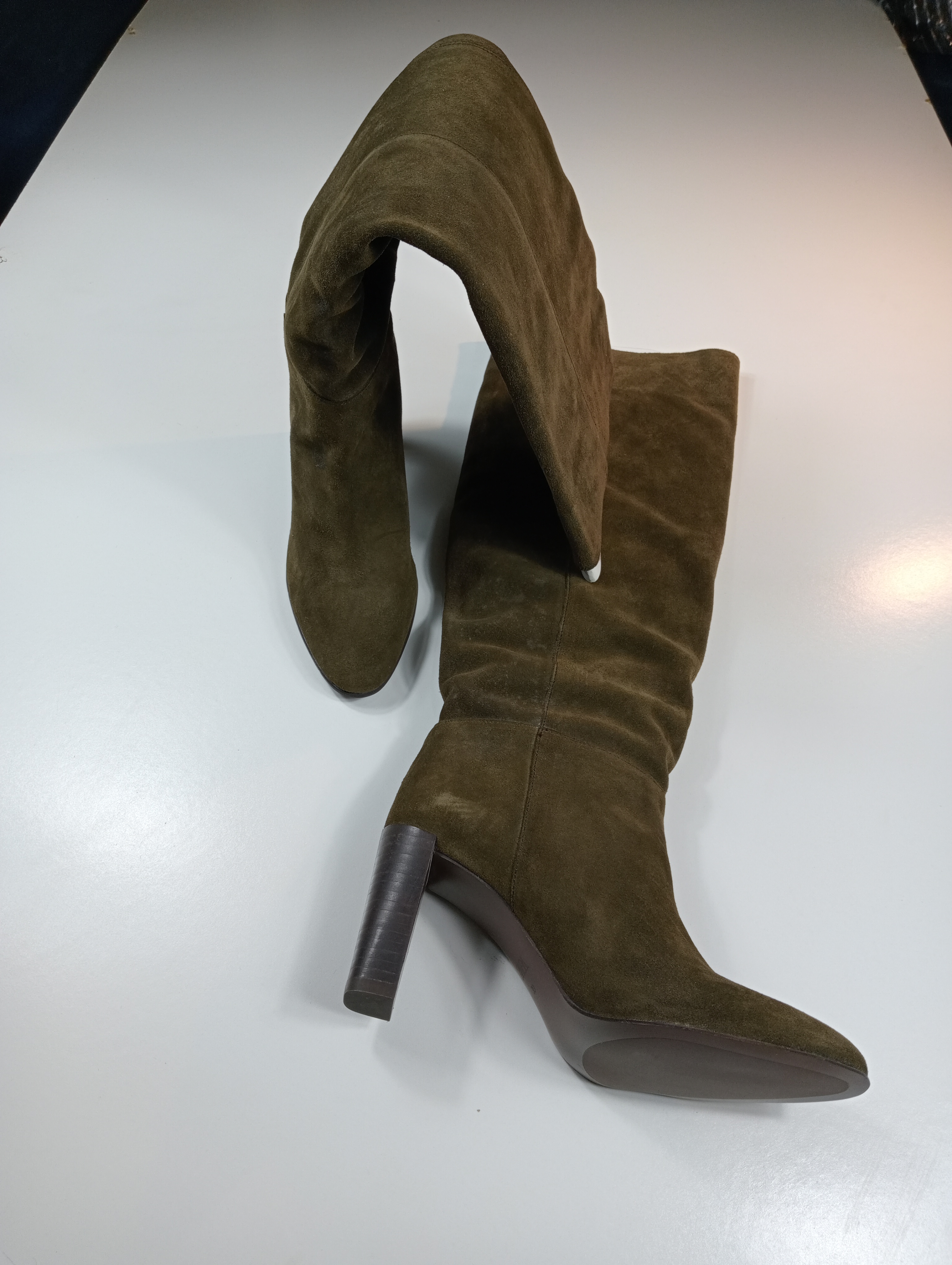 Botte en daim marron