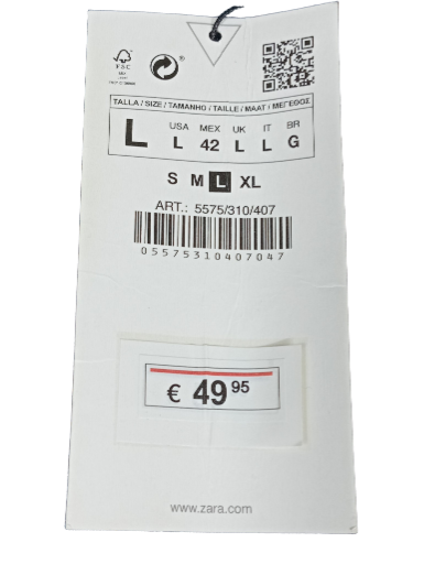 Veste en jean doublée