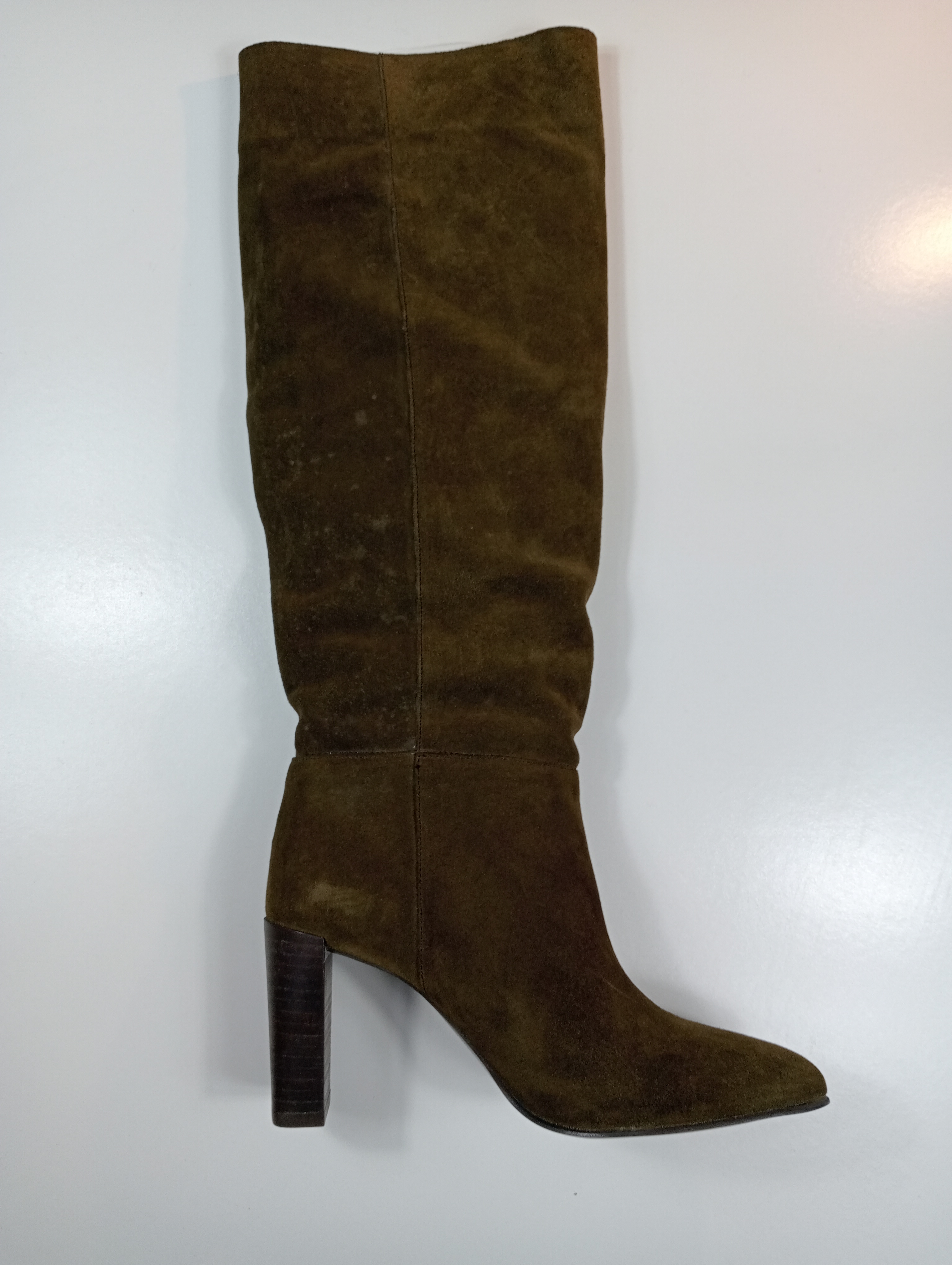 Botte en daim marron