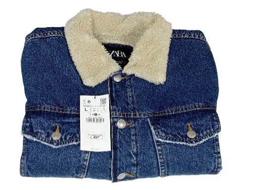 Veste en jean doublée