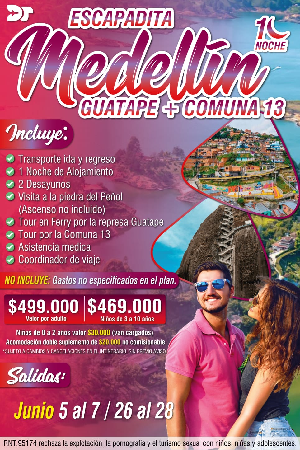 Escapadita Medellín: Guatapé + Comuna 13
