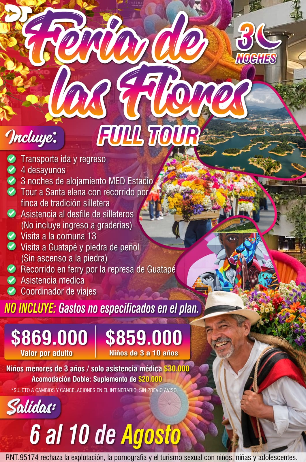Feria de las Flores Full Tour