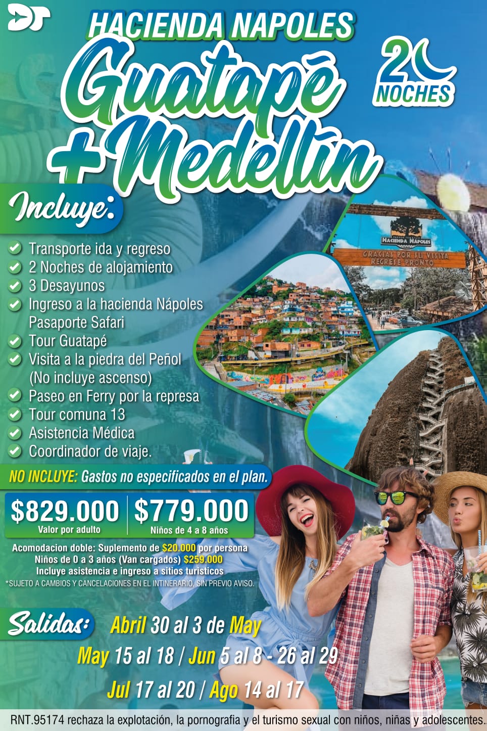 Excursión  Guatapé y Medellín