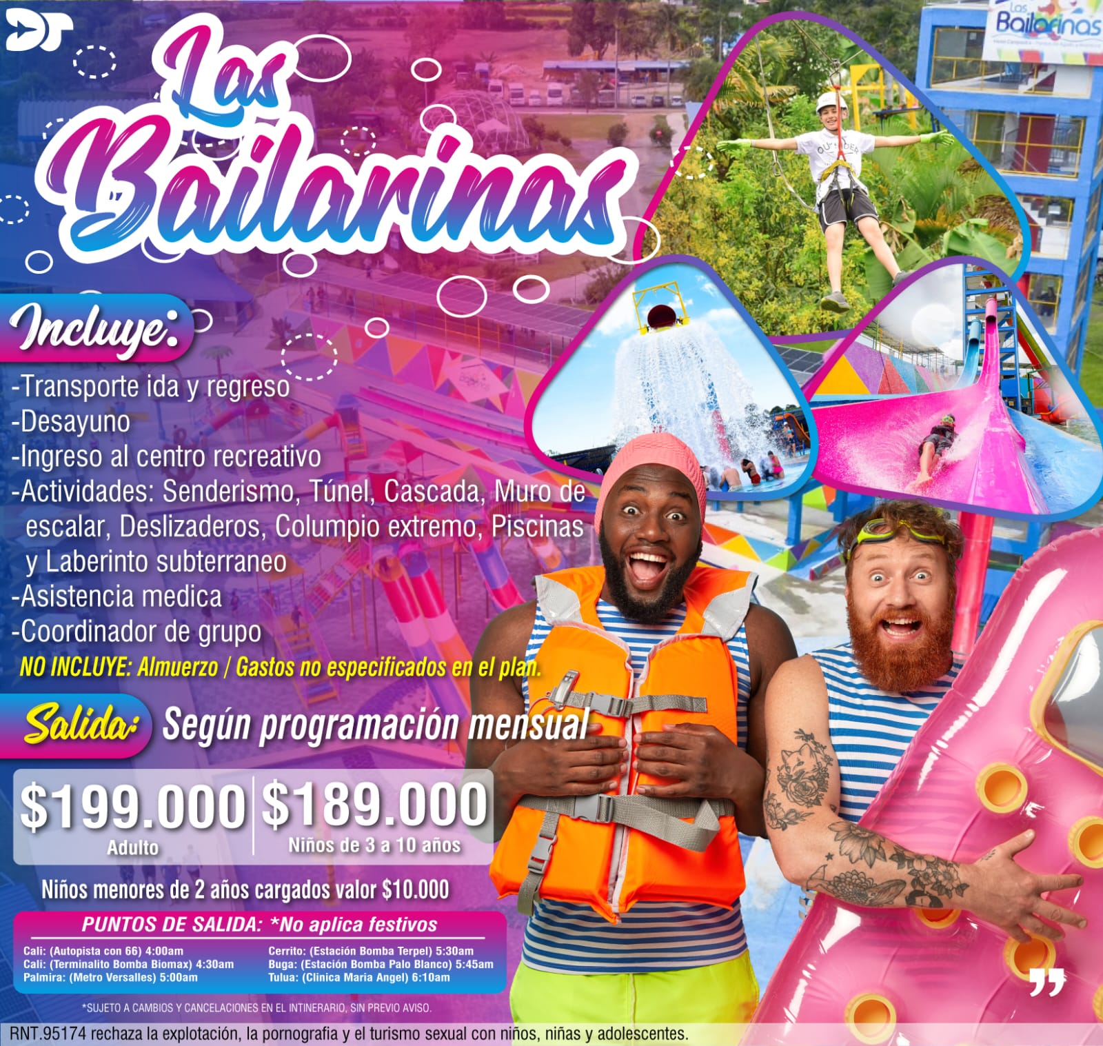 Excursión Los Bailarinas