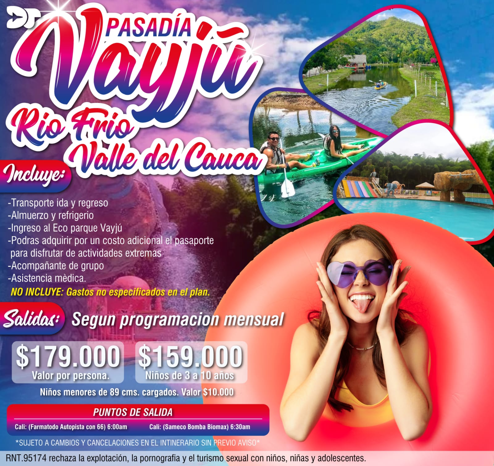 Pasadía Vayjú Río Frío