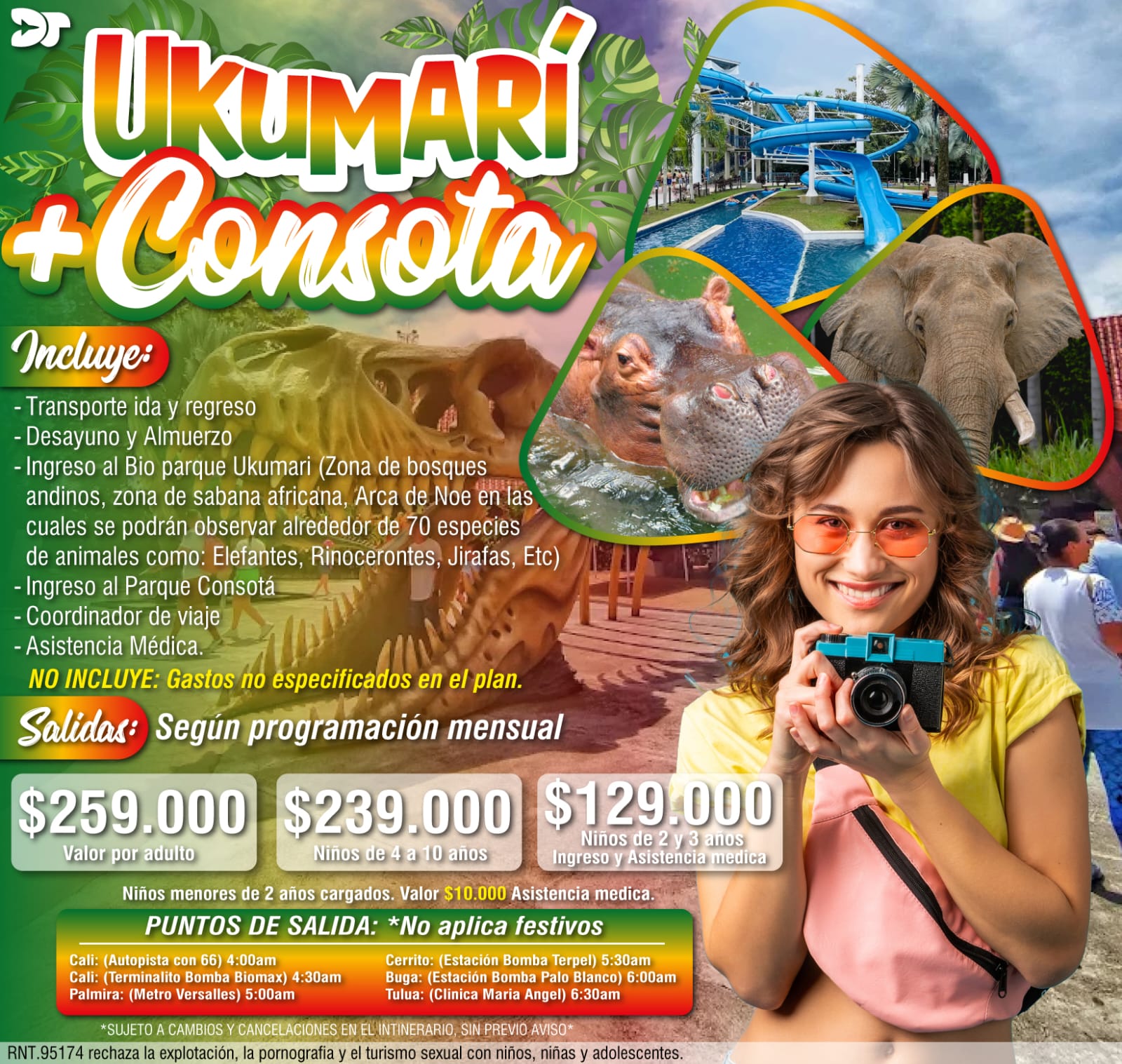 Tour Ukumarí + Consotá