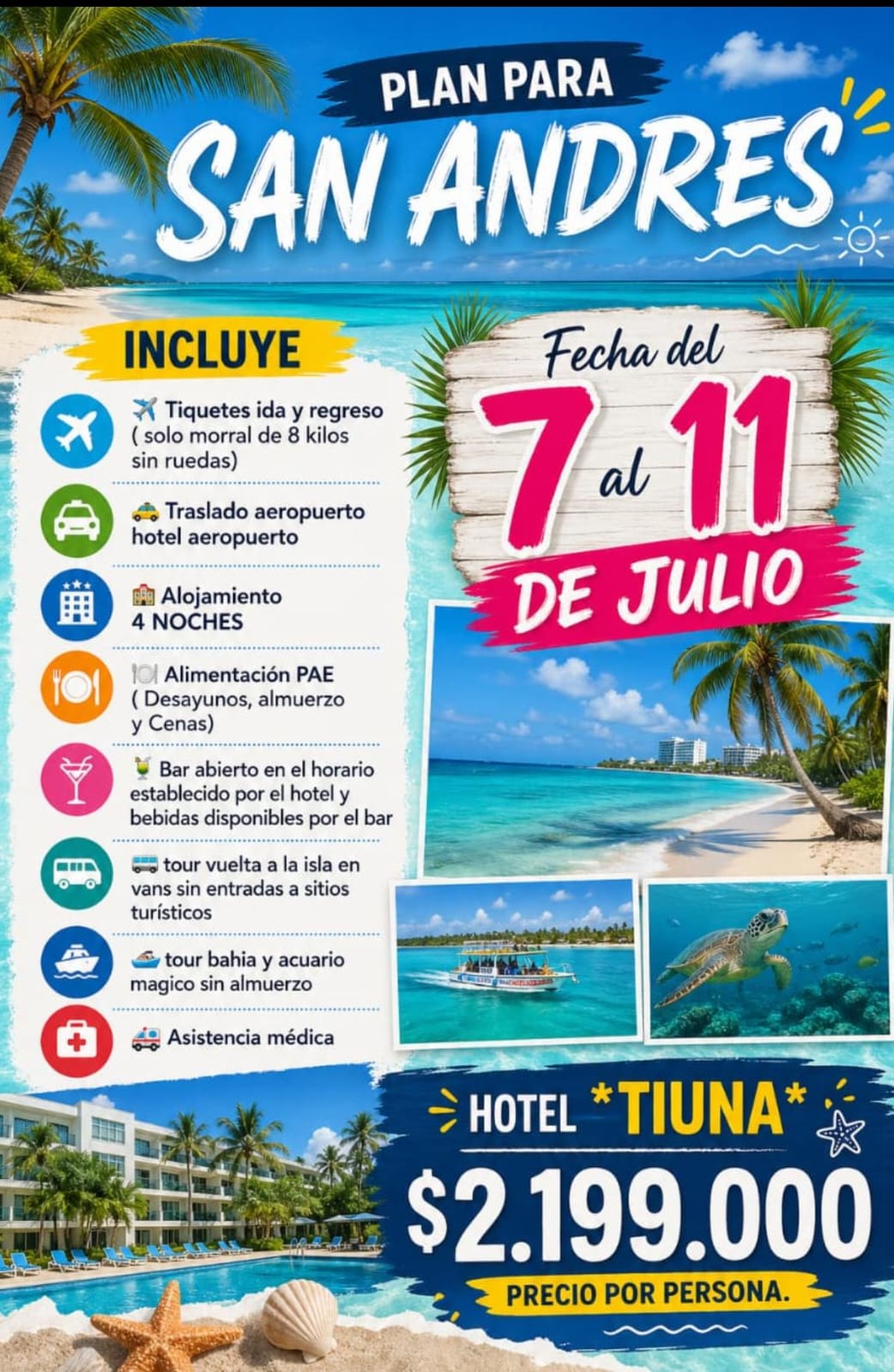 PROMOCIÓN Plan San Andrés