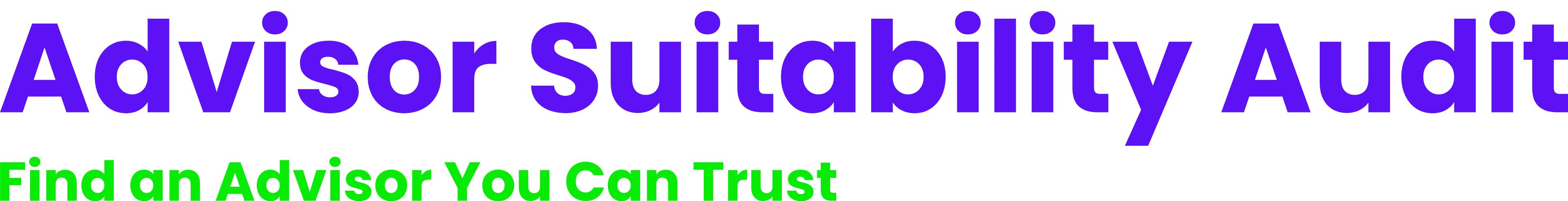 Advisor Suitability Audit