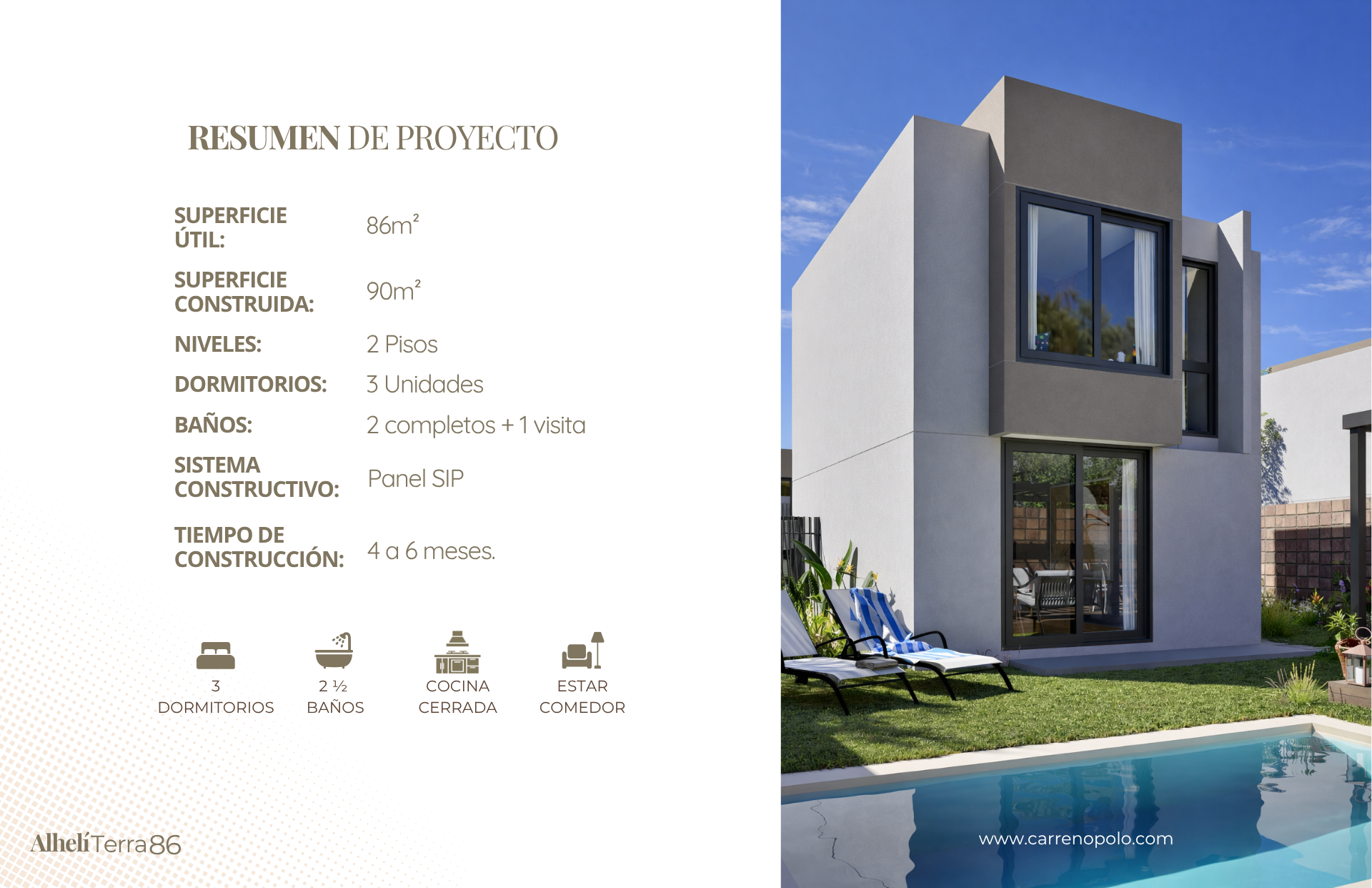 Casa Alhelí Terra 86