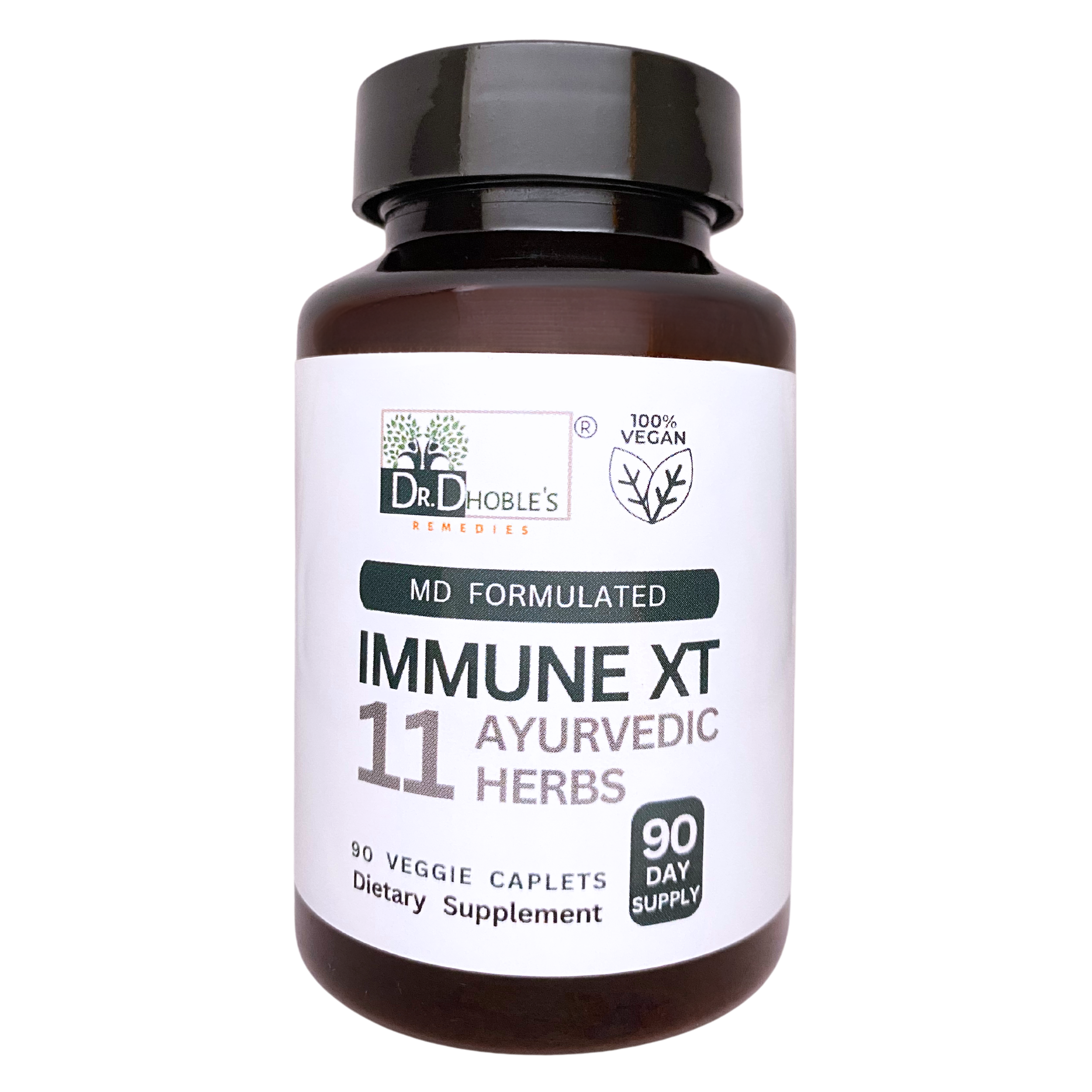 Immune XT - MD Formulated, 11 in 1 Immunity Support Supplement, Herbal Immunity Booster Formula for Wellness, Boost Natural Defense System for Adults, Vegan 90 Pills
