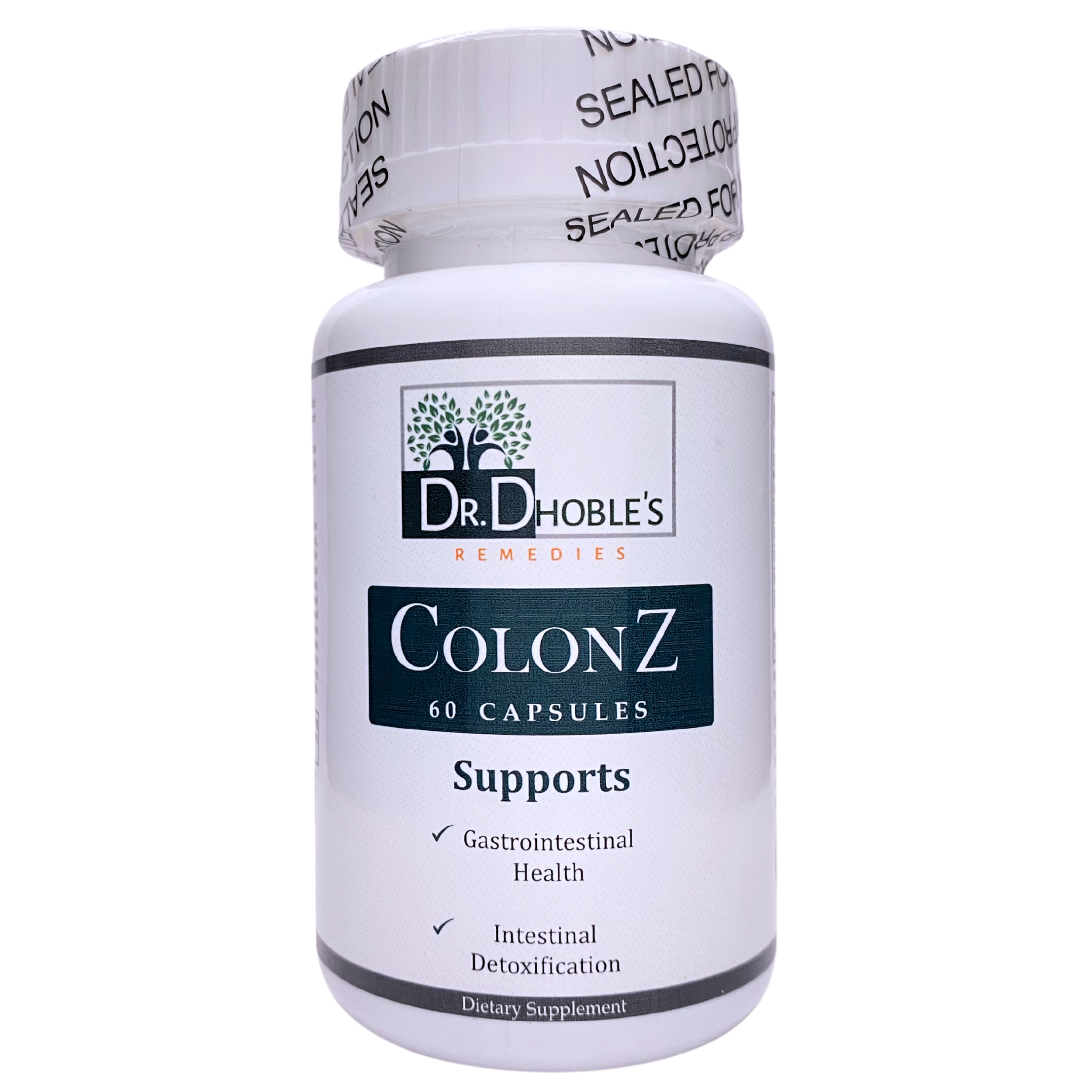 Dr. Dhoble's Remedies ColonZ - MD Formulated 15 Day Cleanse with Cape Aloe, Herbal Colon Cleanser & Detox – Helps Occasional Constipation, Bloating Relief, Remove Toxins, Broom, Detoxify, & Gut Health
