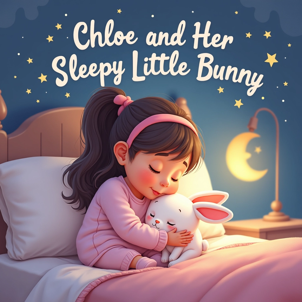 Chloe and Her Sleepy Little Bunny
