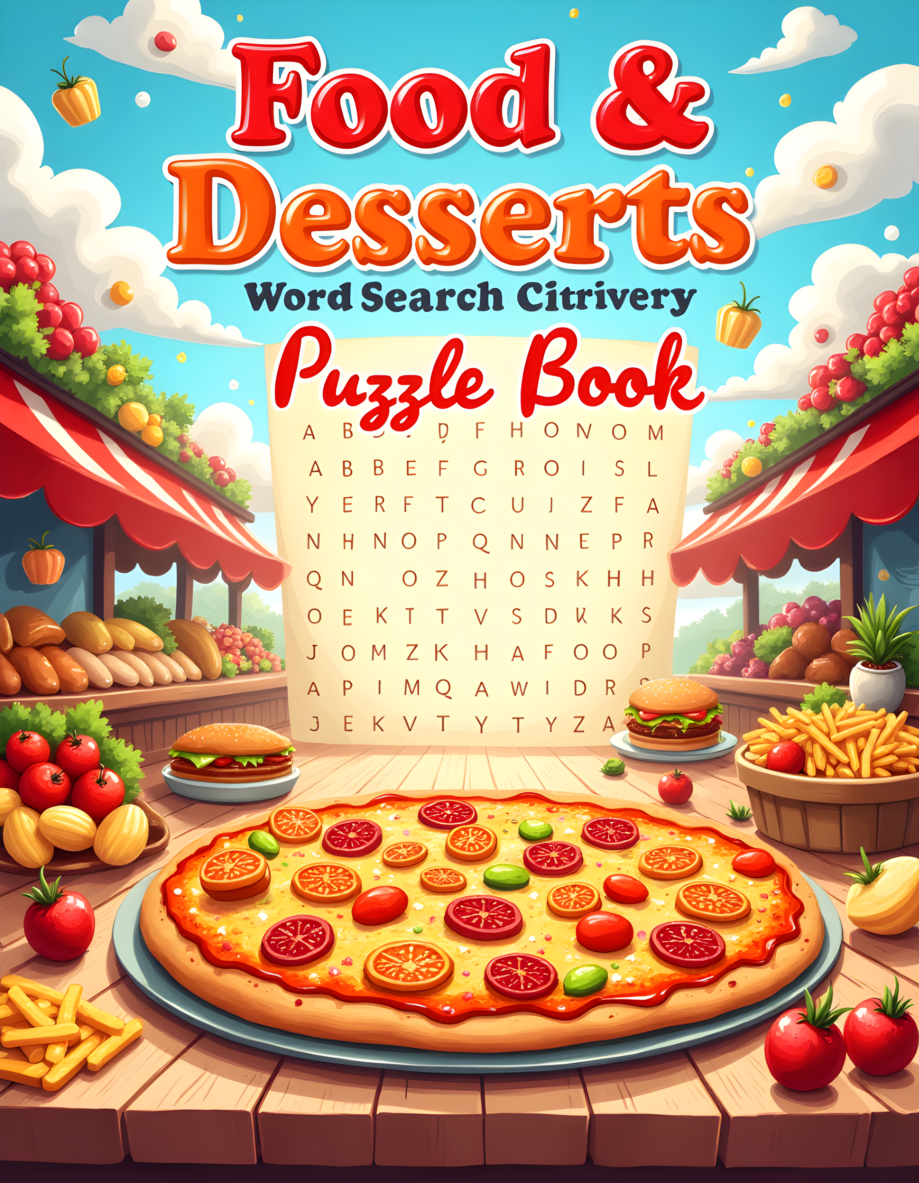Food & Desserts Word Search