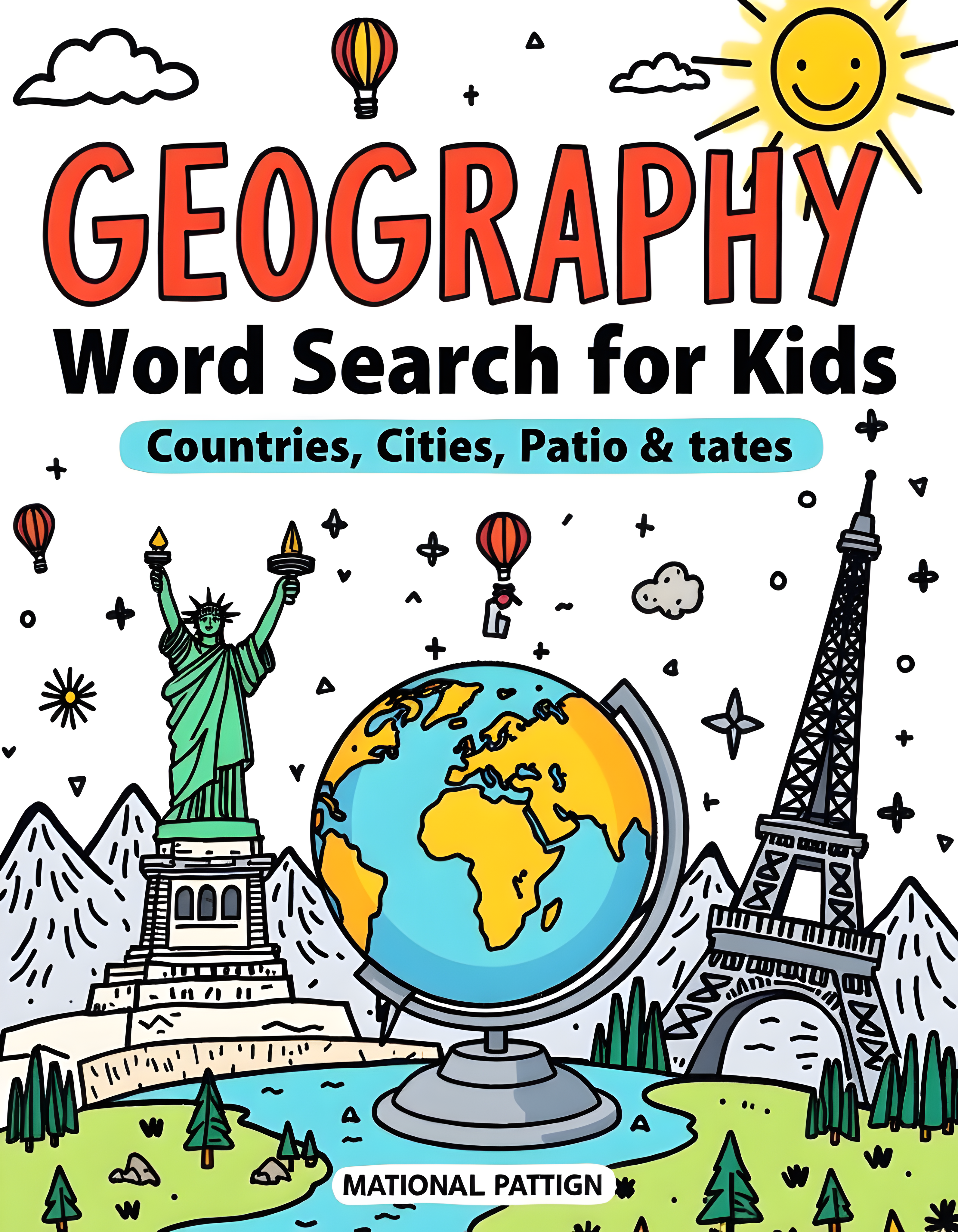 Geography Word Search for Kids