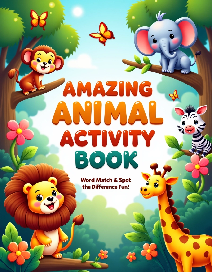 Amazing Animal Activity Book