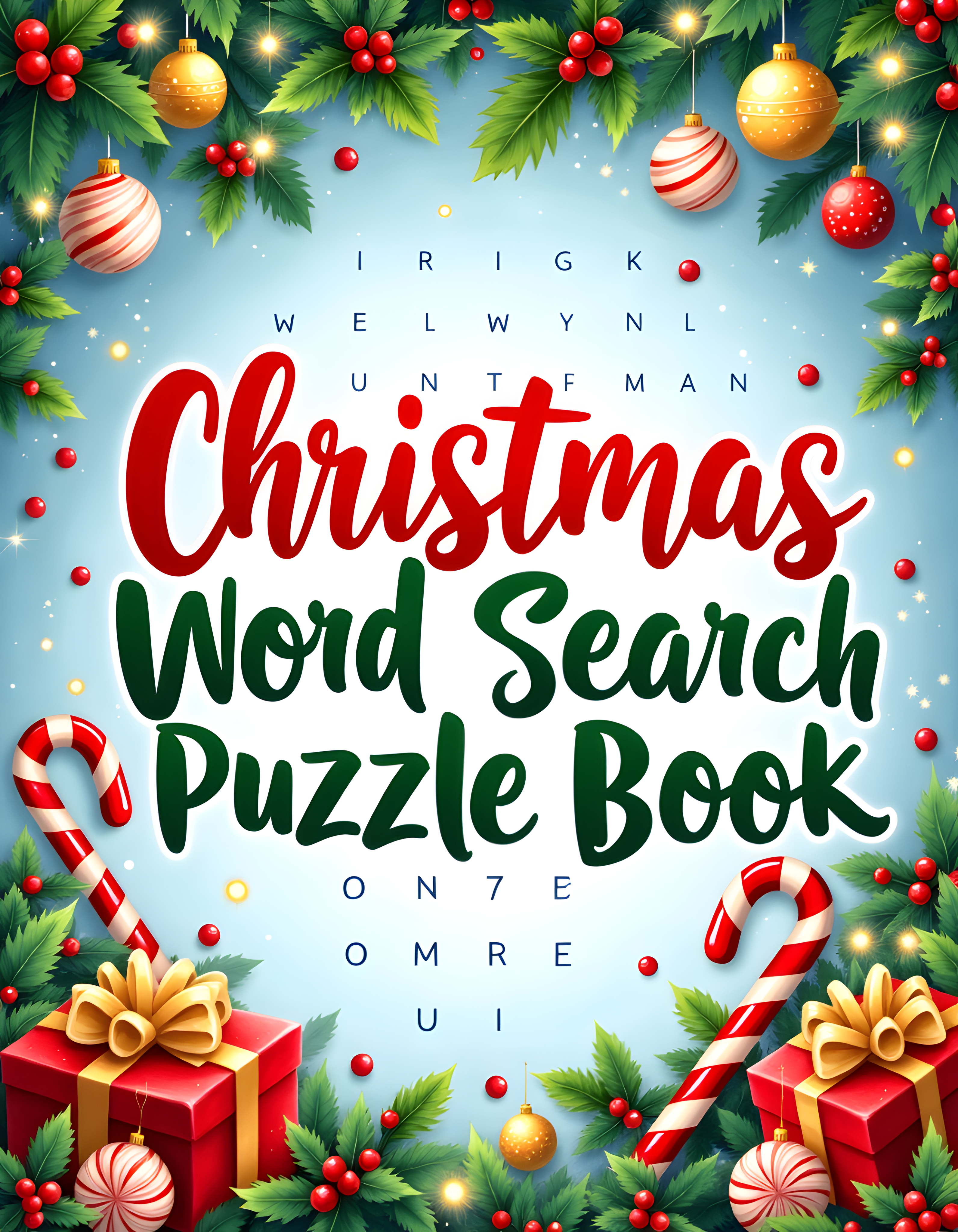 Christmas Word Search Puzzle Book