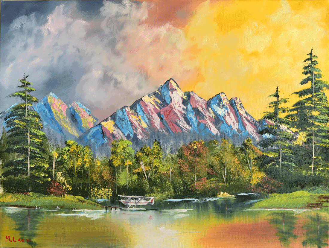 "Colorful Tetons"
