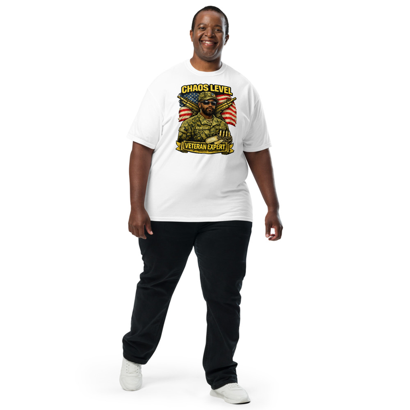 Veteran Chaos Expert Shirt | Funny Military Tee | Gift for Veterans and Soldiers