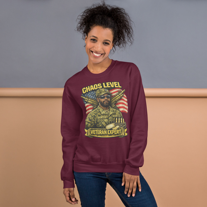 Veteran Chaos Expert Shirt | Funny Military Tee | Gift for Army Veterans