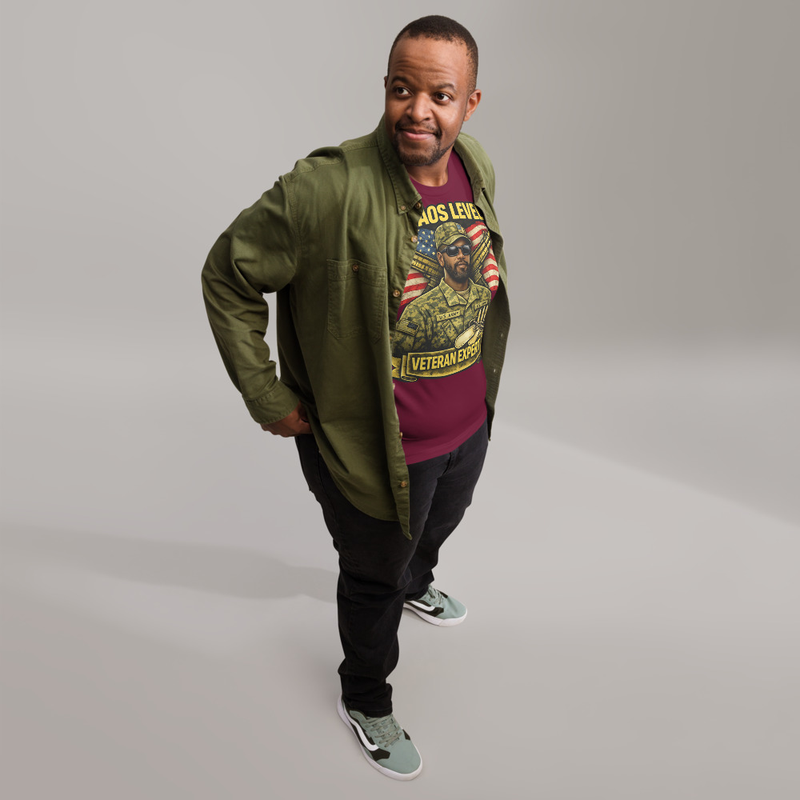 Veteran Chaos Expert Shirt | Funny Military Tee | Gift for Military Friends