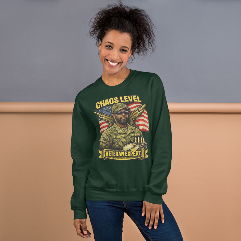 Veteran Chaos Expert Shirt | Funny Military Tee | Gift for Army Veterans