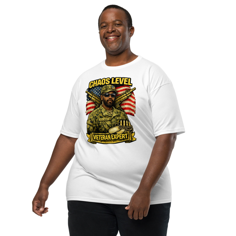 Veteran Expert Chaos Shirt – Patriotic Military Shirt