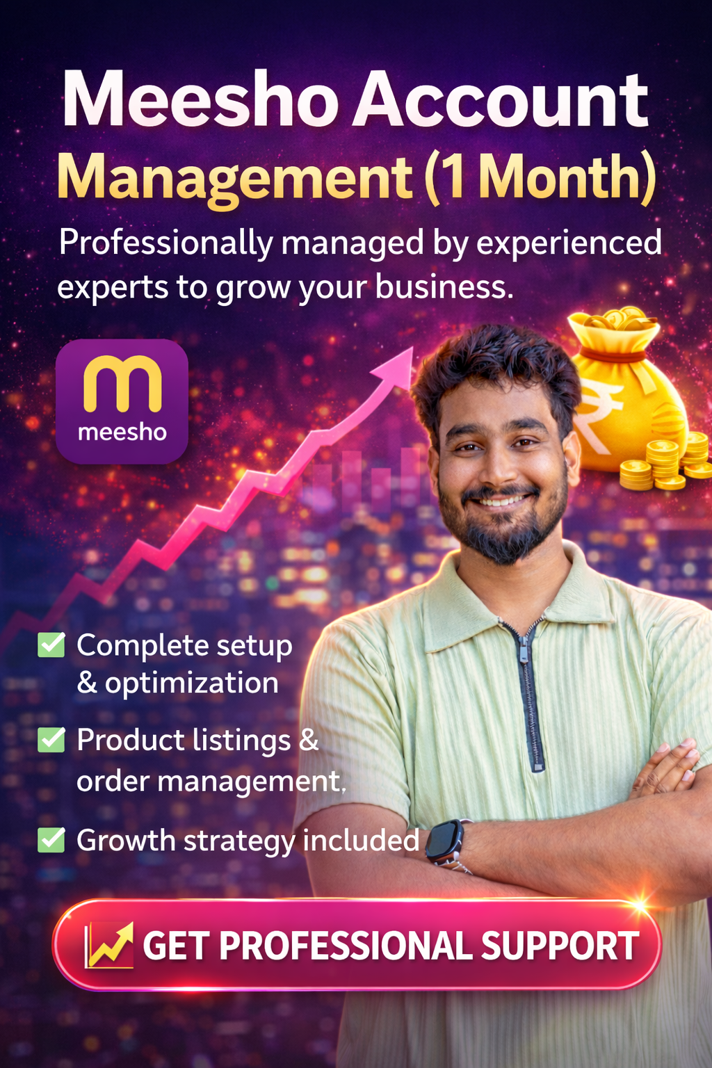 Meesho Account Management (1 Month)