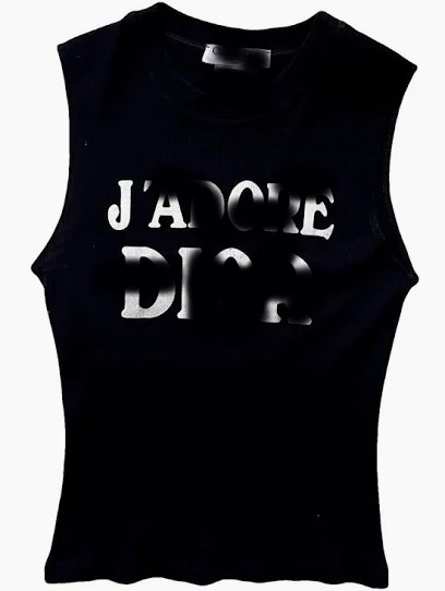 Black Jadore Tank Top