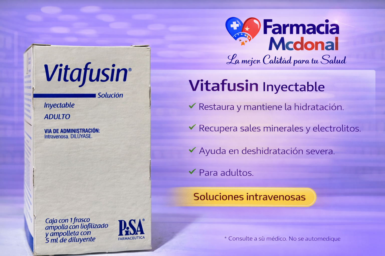 Vitafusin Inyectable