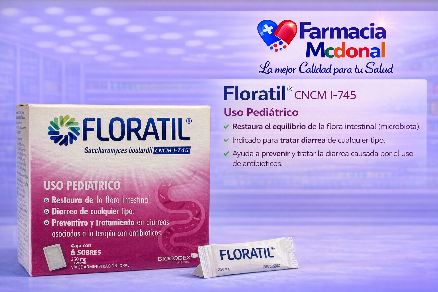 Floratil Uso Pediátrico