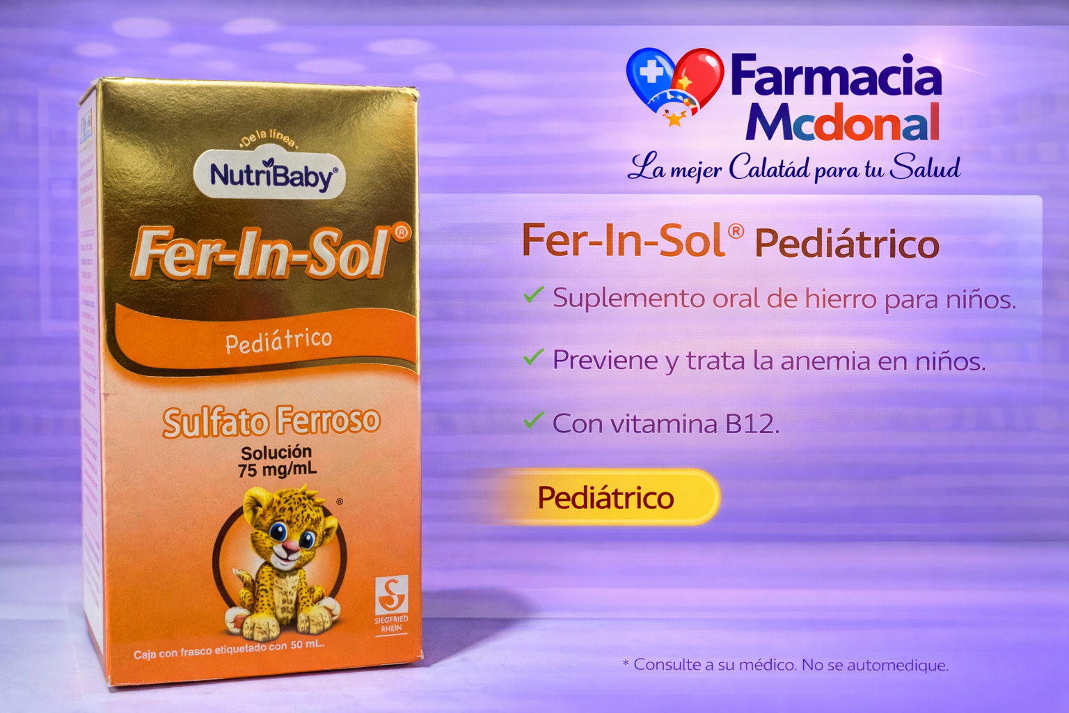 Fer-In-Sol Pediátrico