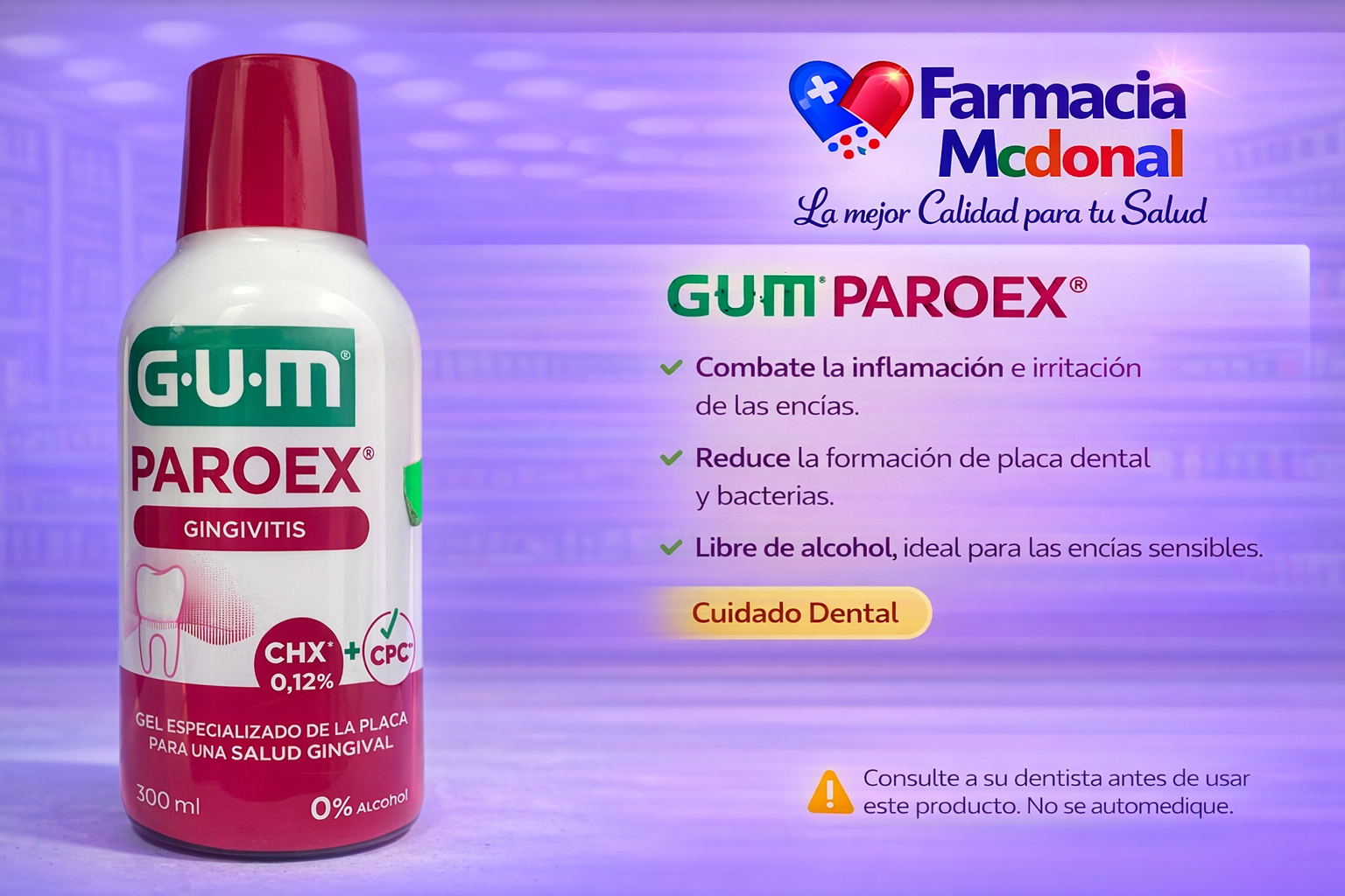 GUM Paroex Gingivitis