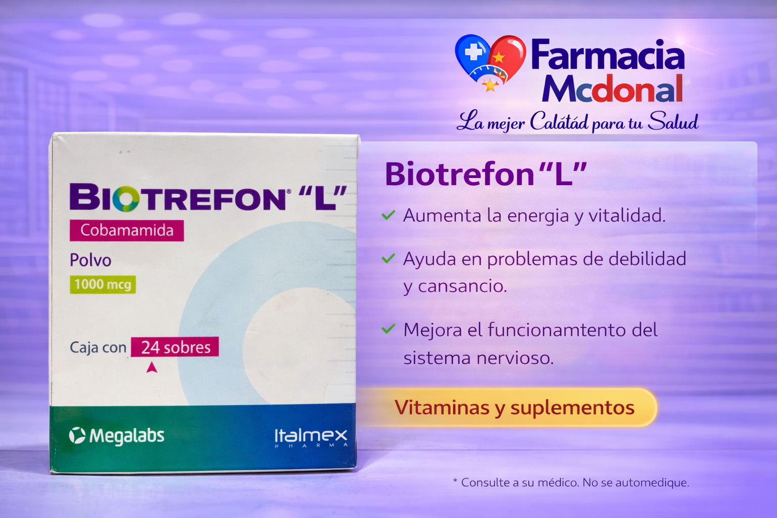 Biotrefon 'L' 1000mcg