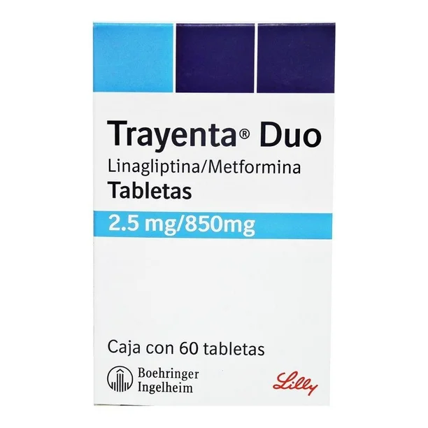 Trayenta Duo 2.5mg/850mg 60 Tabletas