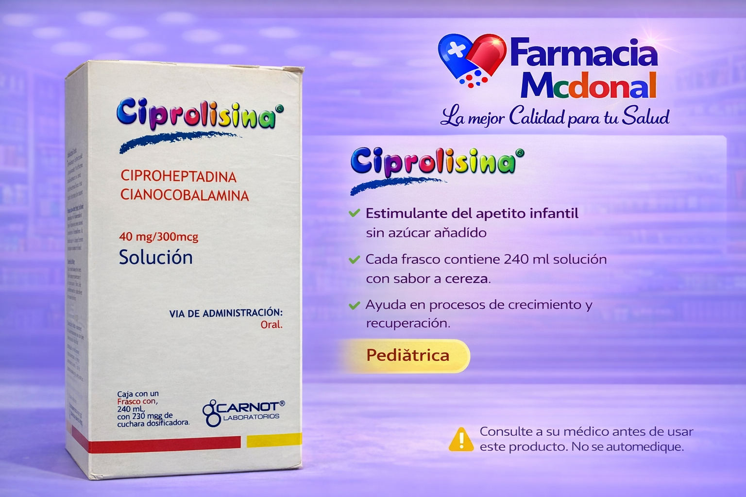 Ciprolisina Solución