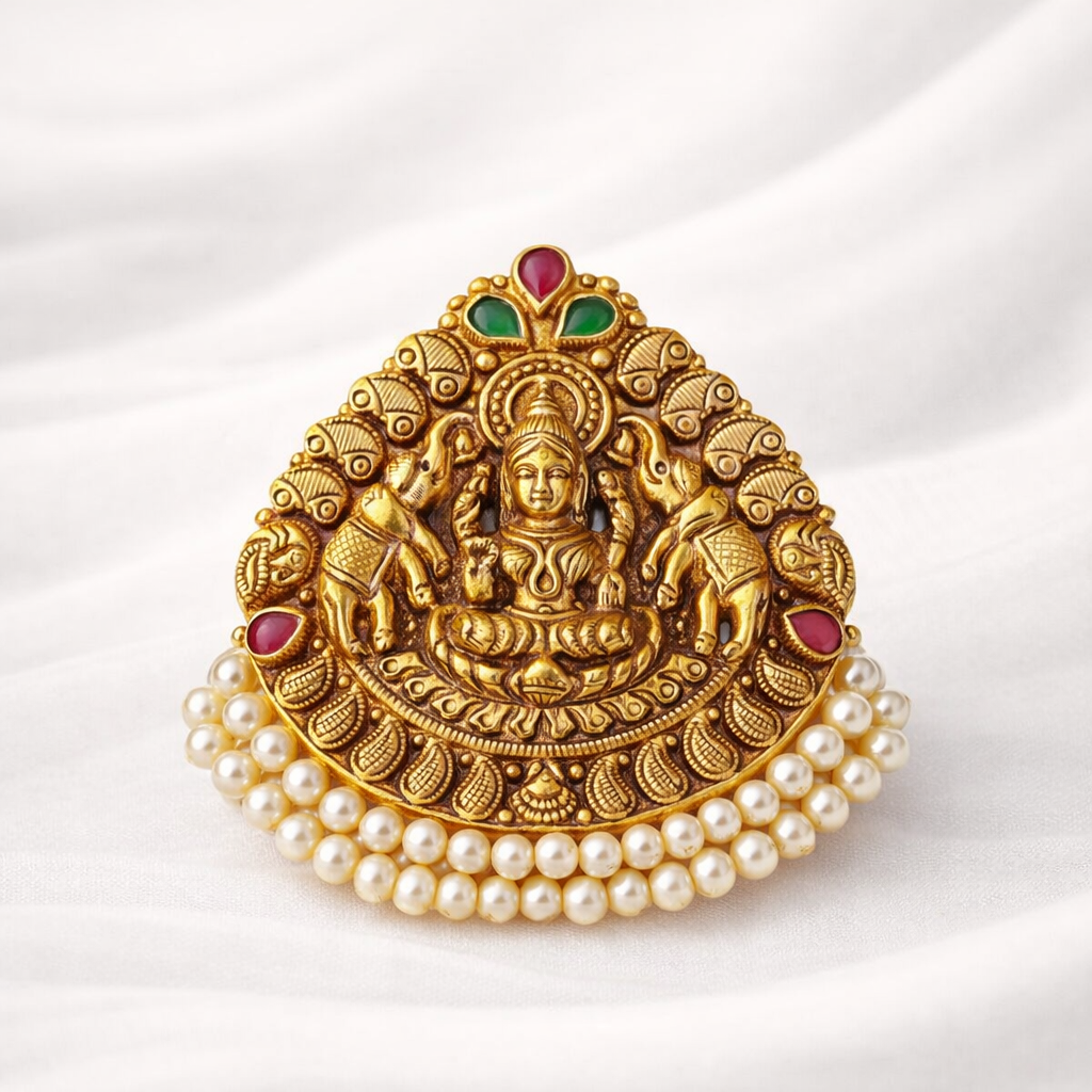 Temple Jewelry Brooch