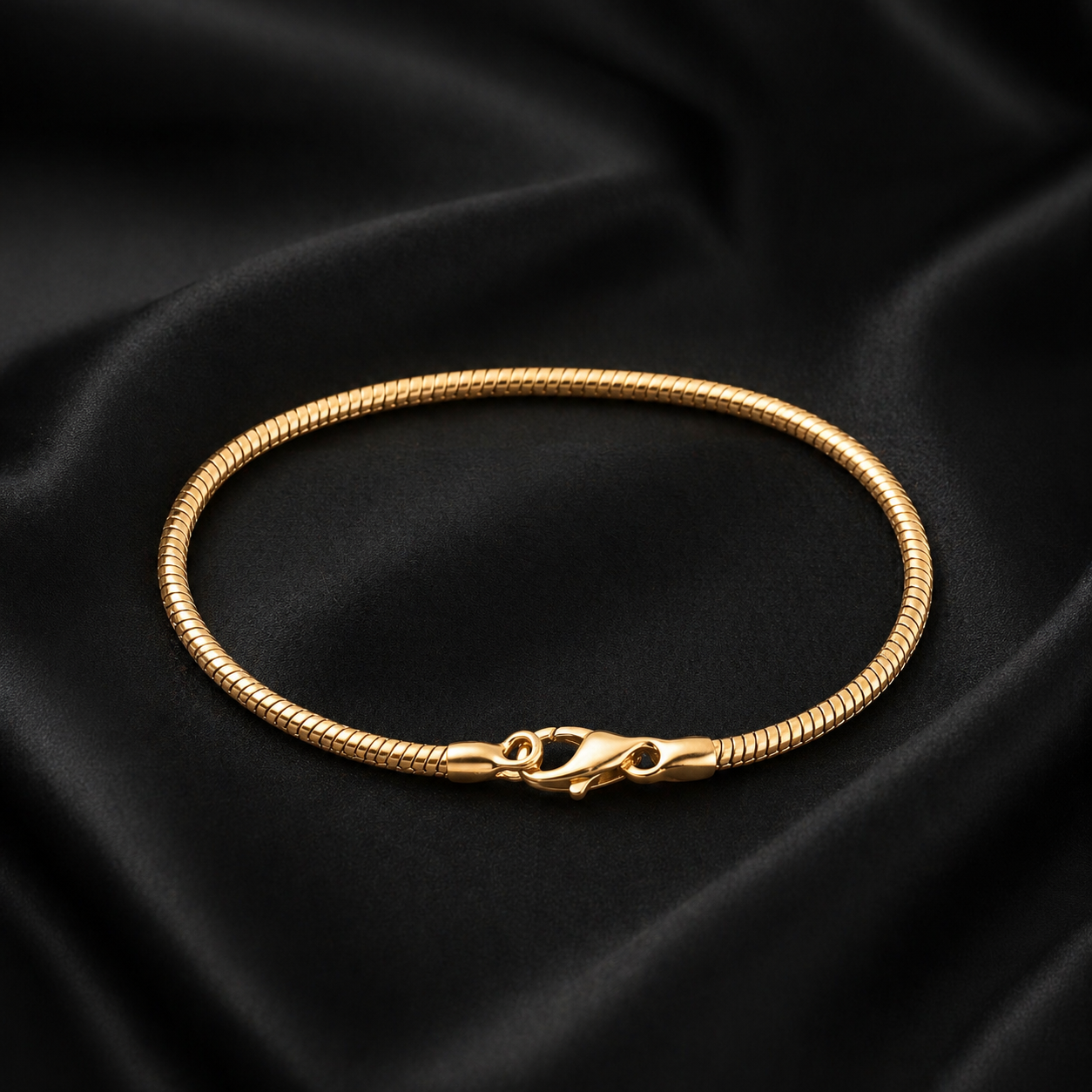 Gold Snake Chain Bracelet
