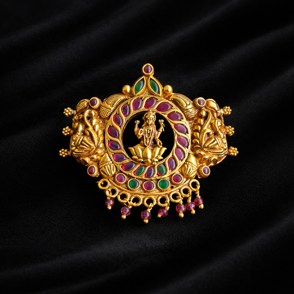 Traditional Temple Jewelry Brooch