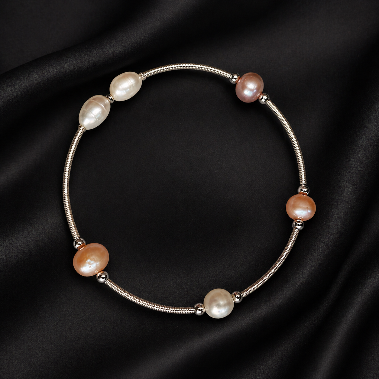Elegant Pearl Bead Bracelet