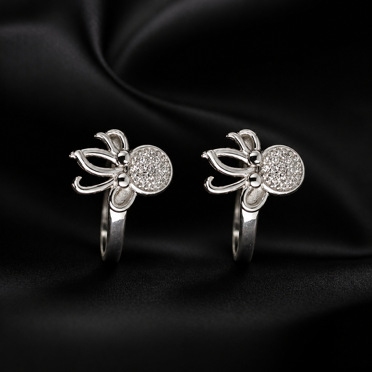 Silver Octopus Rings