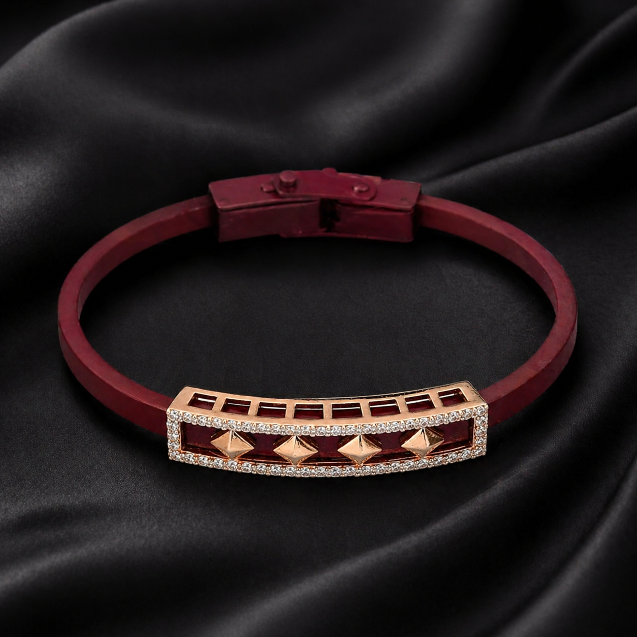 Elegant Maroon Bracelet
