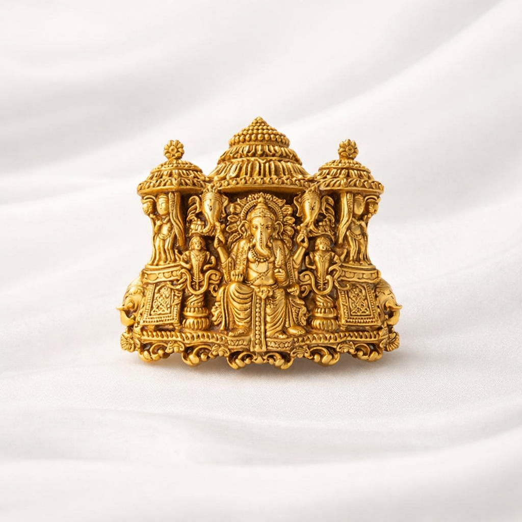 Antique Ganesh Idol Pendant