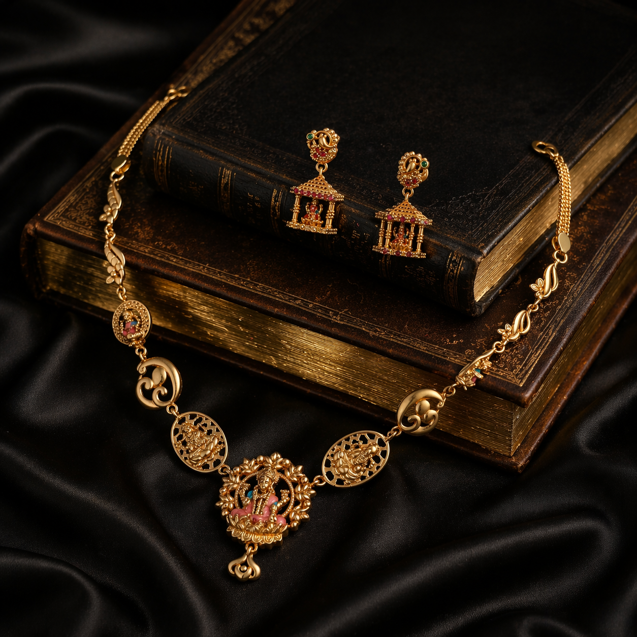Traditional Temple Jewelry Set