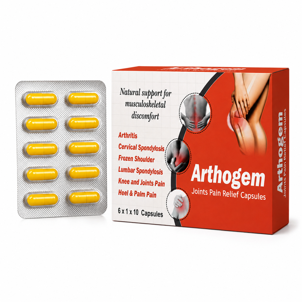 Arthogem Capsules : Ayurvedic Medicine for Joint Pain Relief