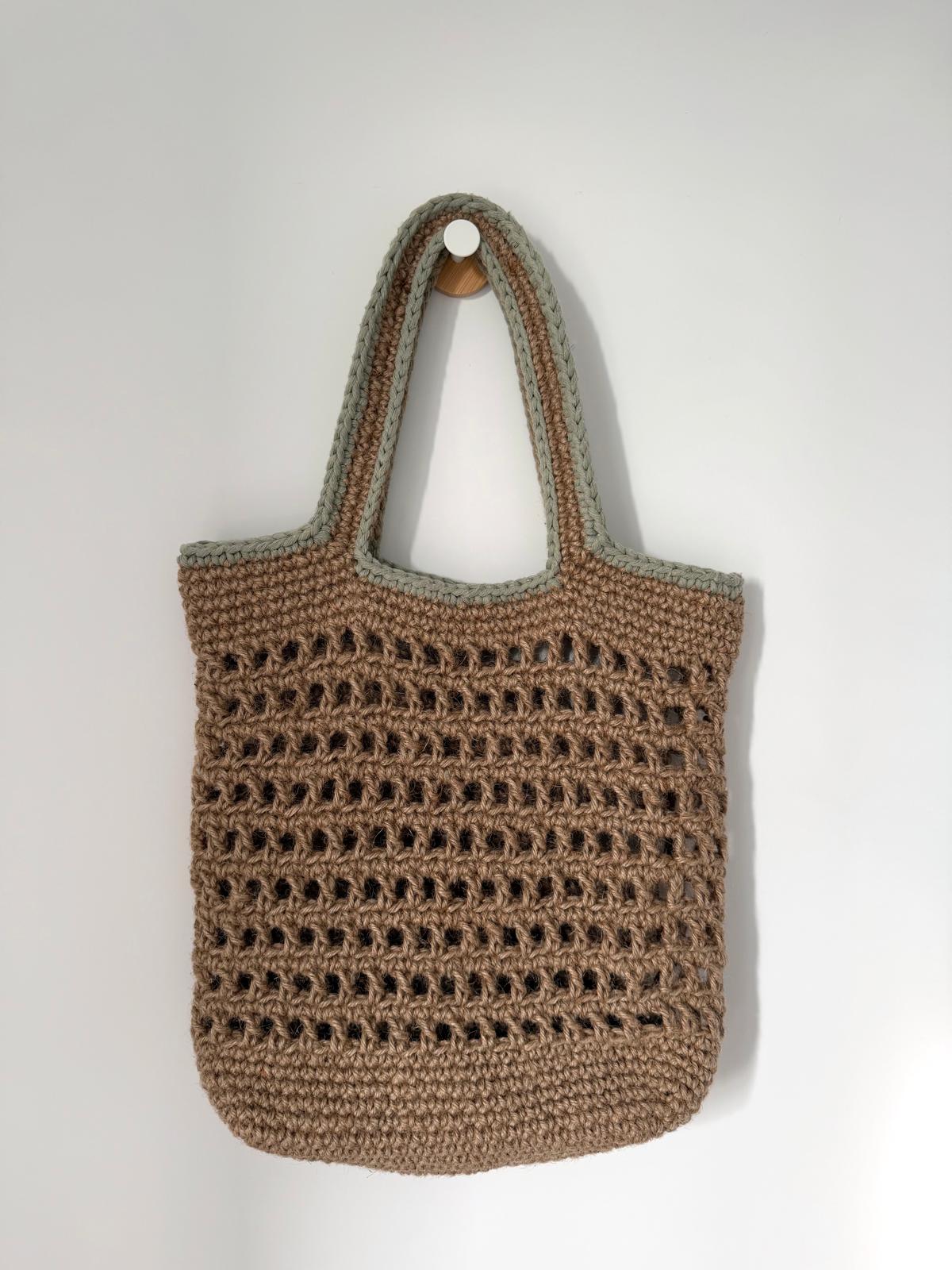 Sac Jute Filet Avoska Vert Sauge