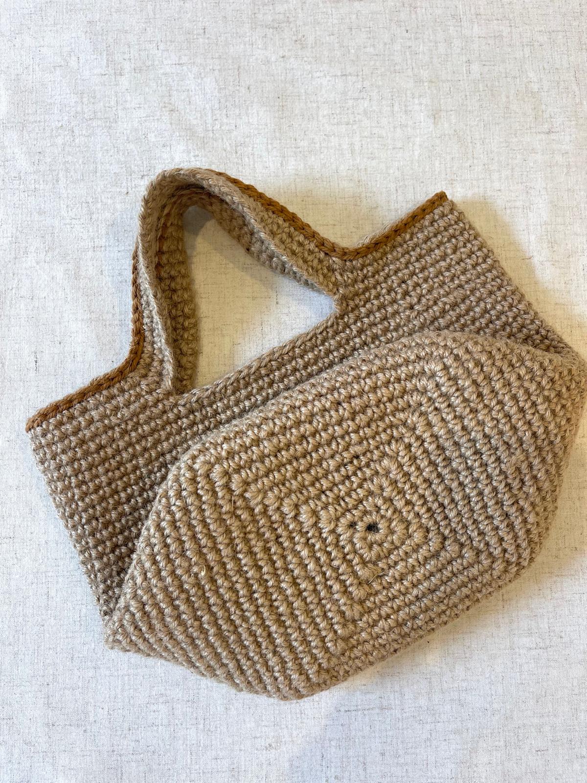 Sac Cabas Jute Marron